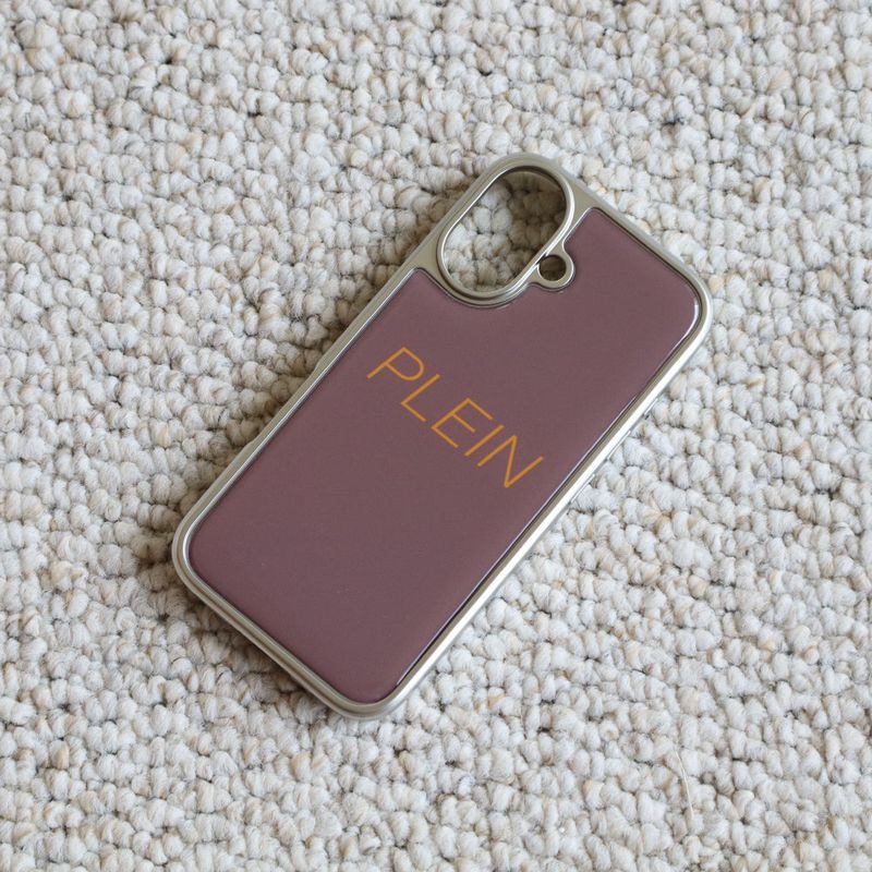 [MADE] PLEIN SILVER EPOXY PHONE CASE