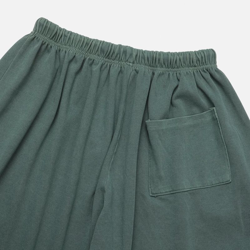 Pigmented Flared Short Bermuda Pants 4COLOR