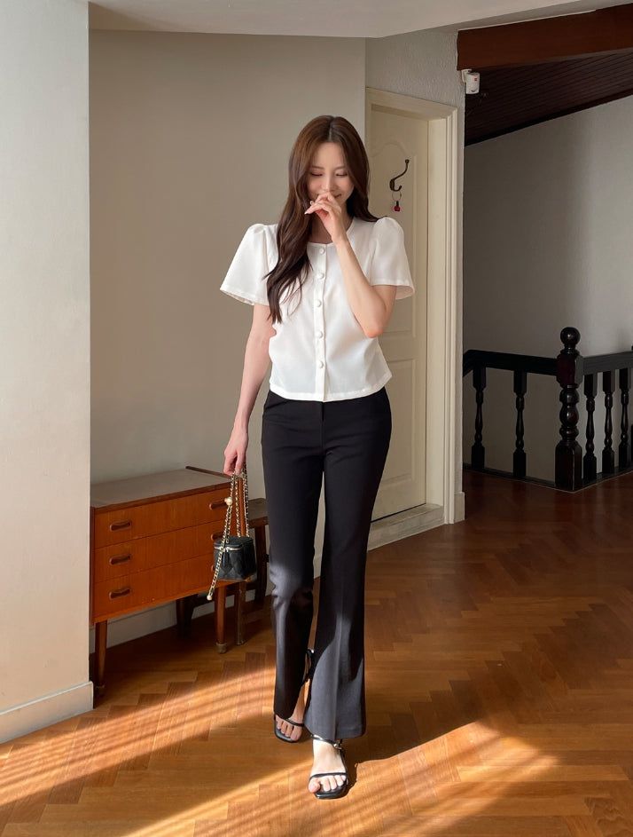 Devenne Cool Span Bootcut Slacks