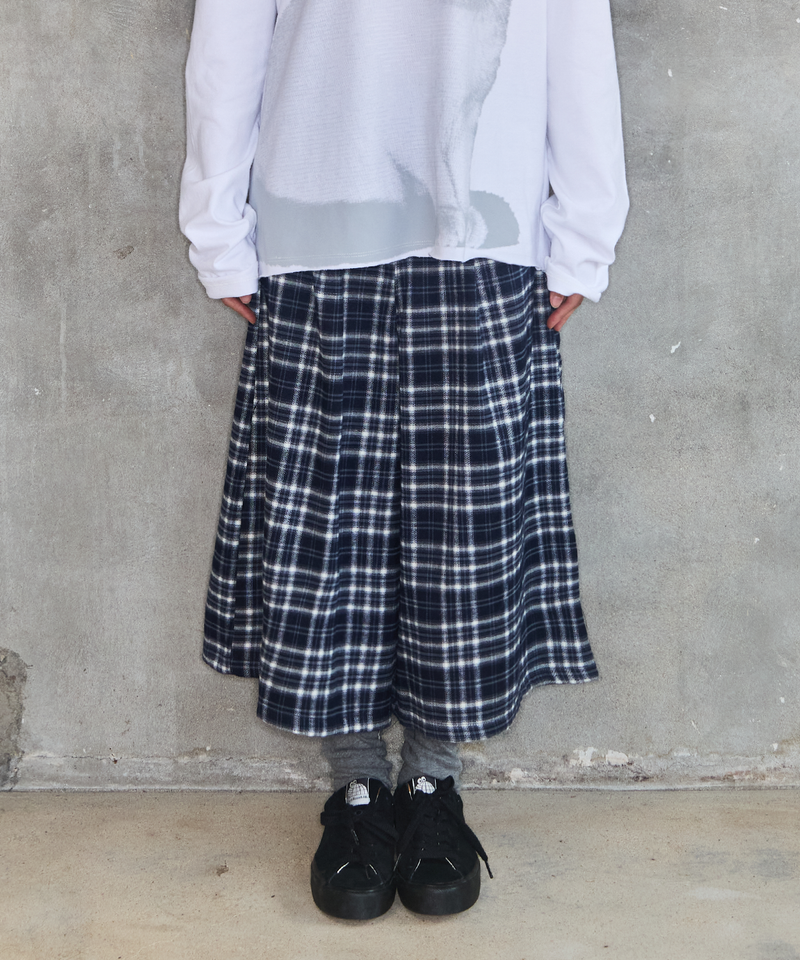 ITZAVIBE(イッザバイブ)の「CHECK BERMUDA PANTS(Pants)」