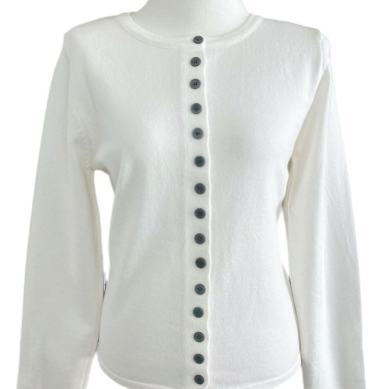 Annie Slim Button Long Sleeve Cardigan