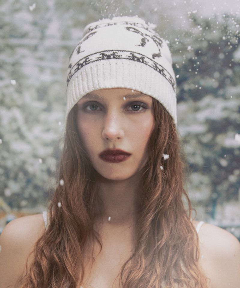 Ribbon JQD Beanie (IVORY)