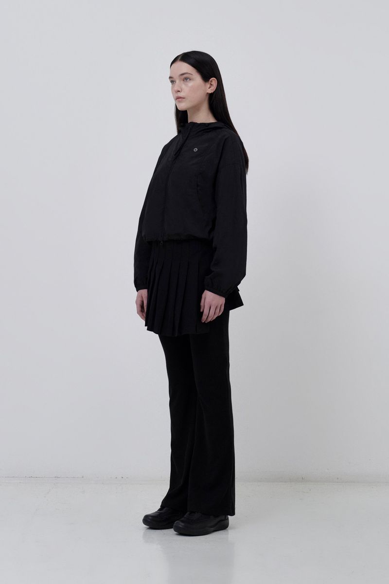 KIRSH プレーンインクシジョンウーブンウインドブレーカー [BLACK]