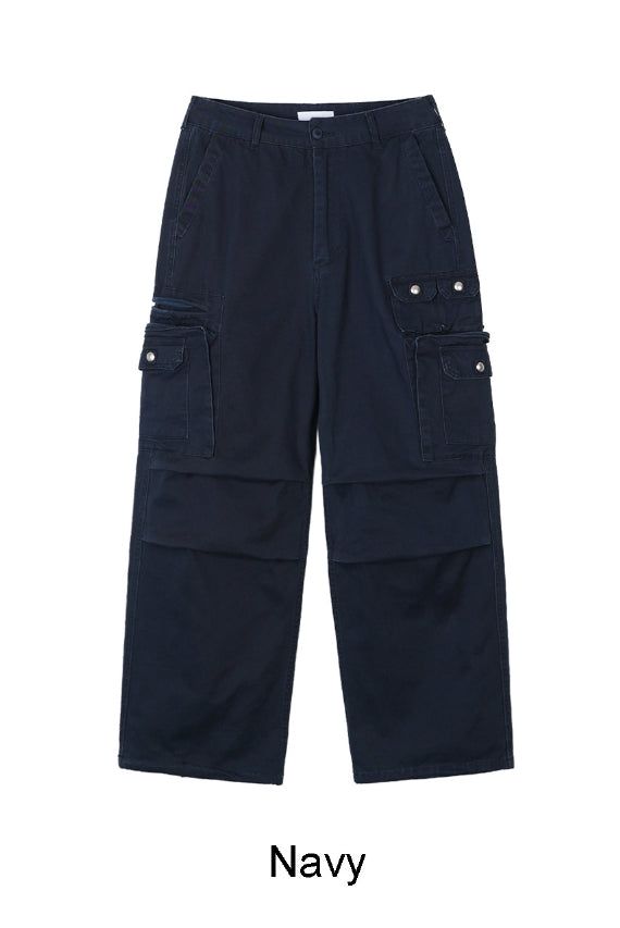 Hetin Utility Pocket Cargo Pants