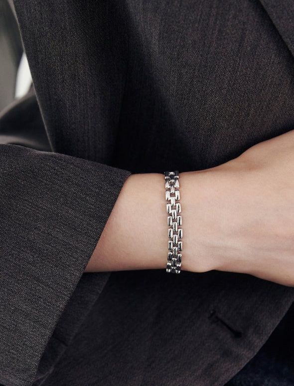 26SS★ [Premium Plating] H-Link AB(W) Chain Bracelet M