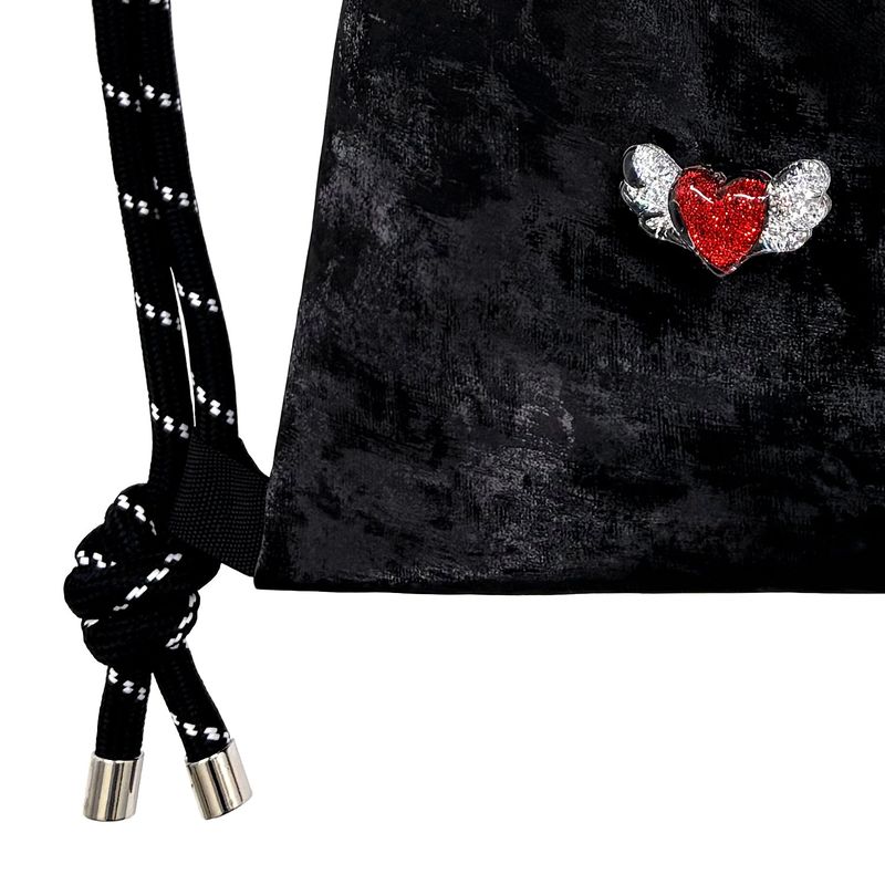 Heart Wings Gym Sack [Red]