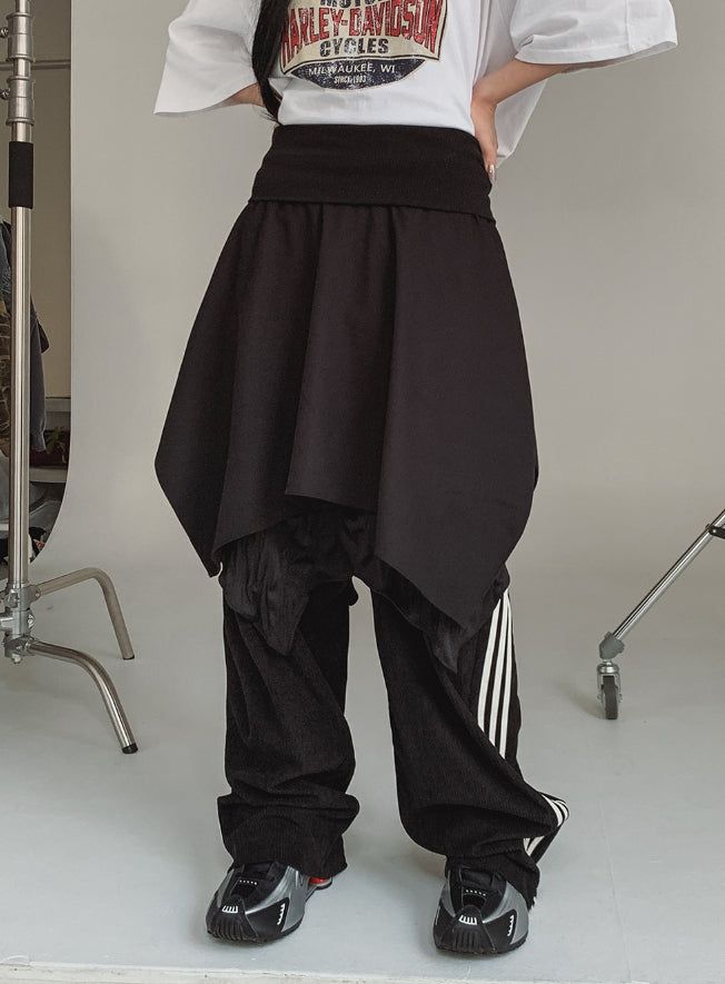 ULAN（ユレン）の「Haro Layered Flared Skirt（Skirts）」