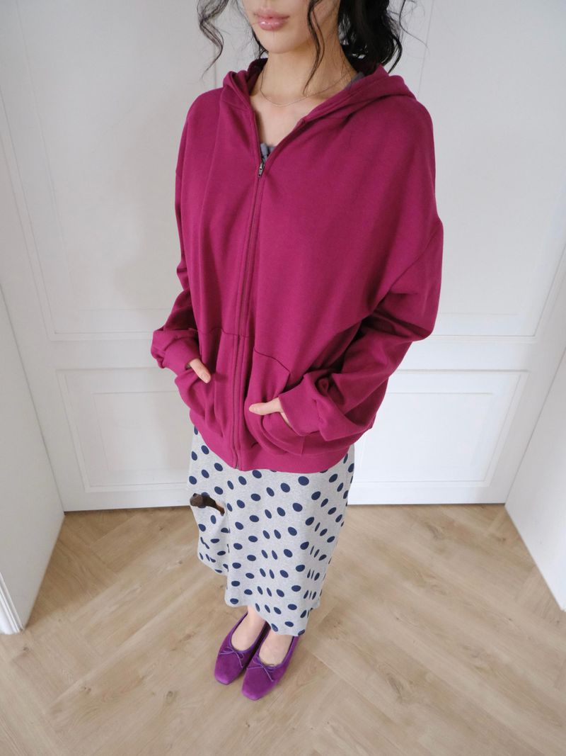 daily loose hoodie