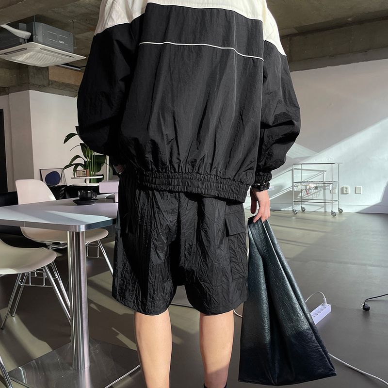 ASCLO Wrinkle Bermuda Pants (3color)