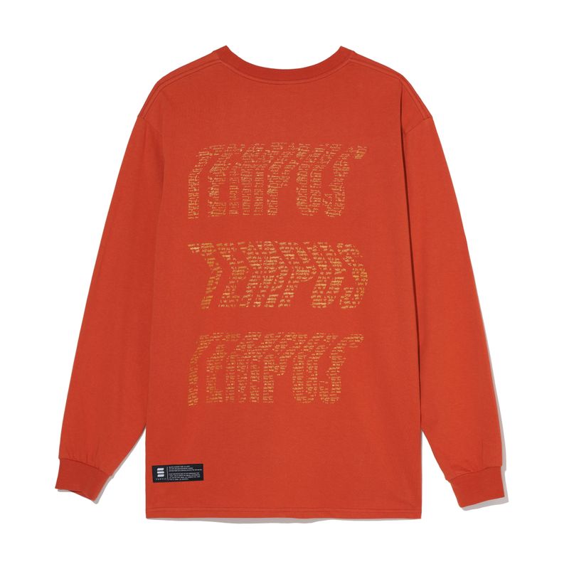 HANDWRITTEN LONG SLEEVE [ORANGE]