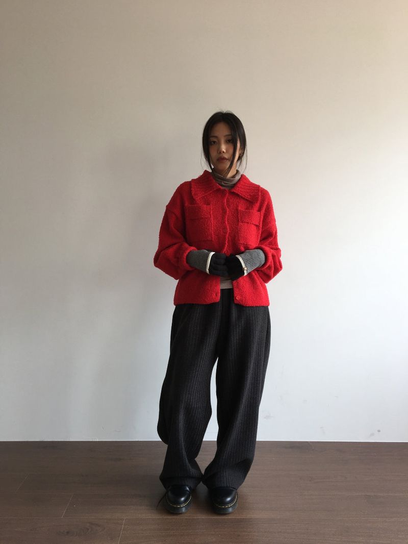 Demme Pinstripe Slacks (2color)