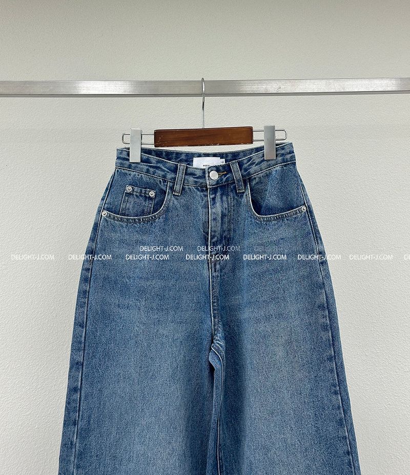 Celeb Long Wide Jeans
