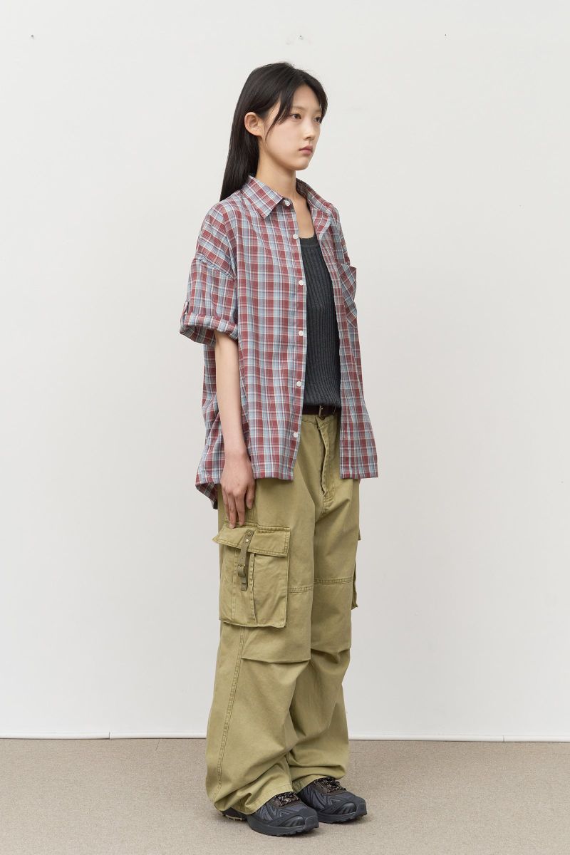 Rier Rollup Checked Shirt