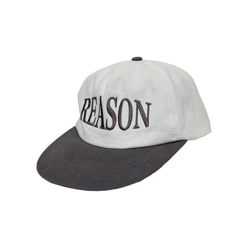 REASON WASHED CAP (WHITE, GRAY)