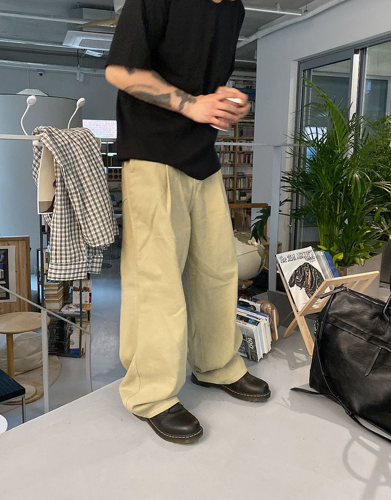HOLY IN CODE（ホーリーインコード）の「No.1251 stitch cotton wide PT (3color)（Pants）」