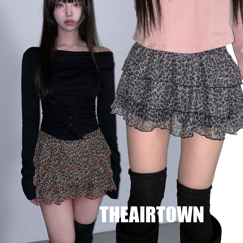 THEAIRTOWN（ザエアータウン）の「floor leo shorts (2 color)（Skirts）」
