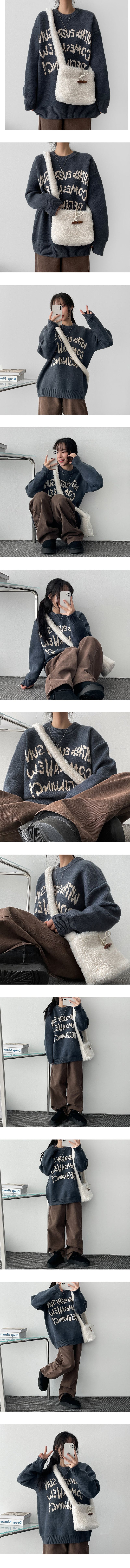 Meli Wool Tteokbokki Cross Bag