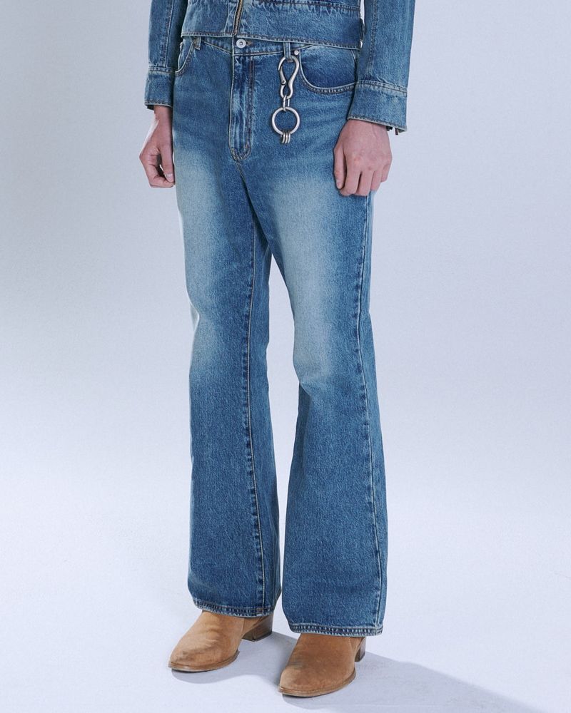 PAX BOOTCUT PANTS DENIM