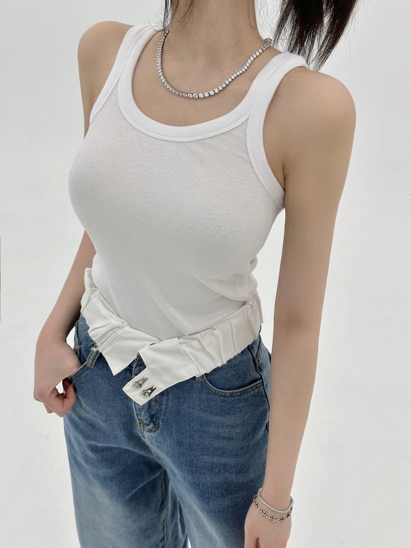 TTSTUDIO(ティーティースタジオ)の「Jersey tank top(Tops)」