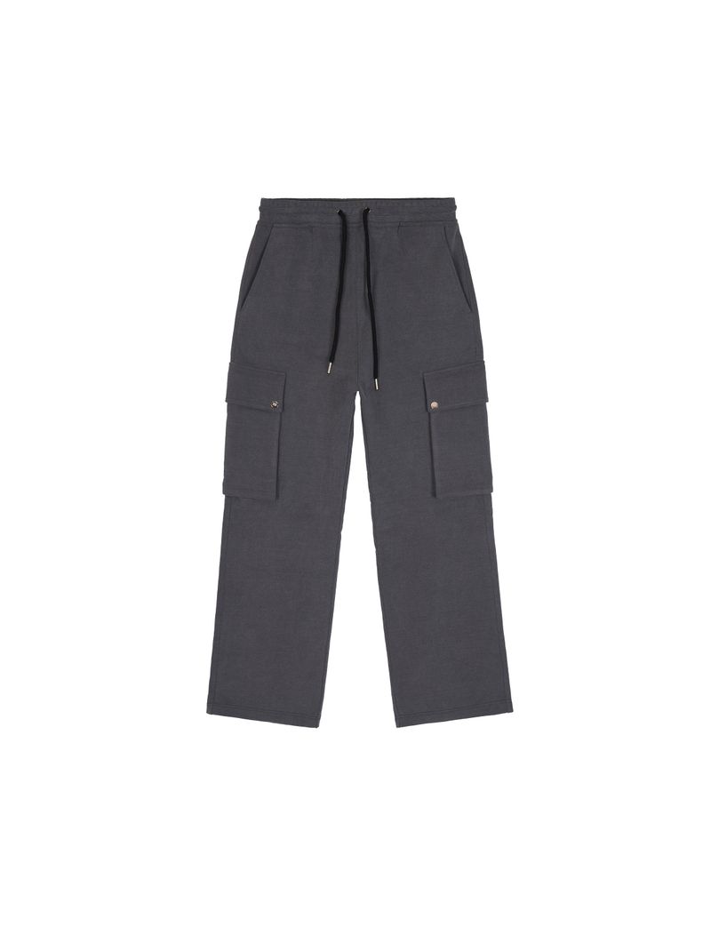 Cargo Jersey Pants - Black