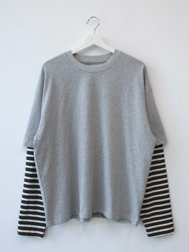 boxy fit layered T