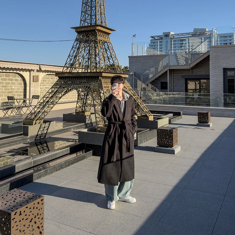 JIIGEUM(ジグム)の「Nice open robe long coat(Jackets/Outerwear)」