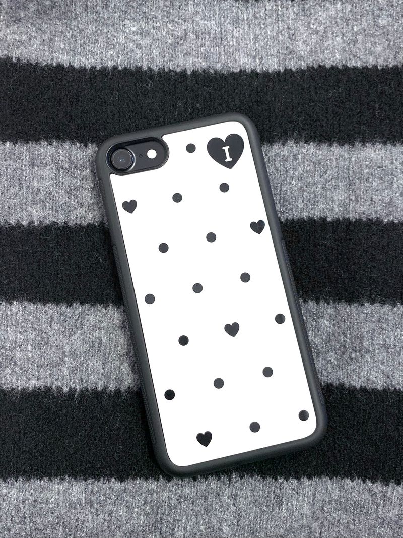 dot epoxy case - white