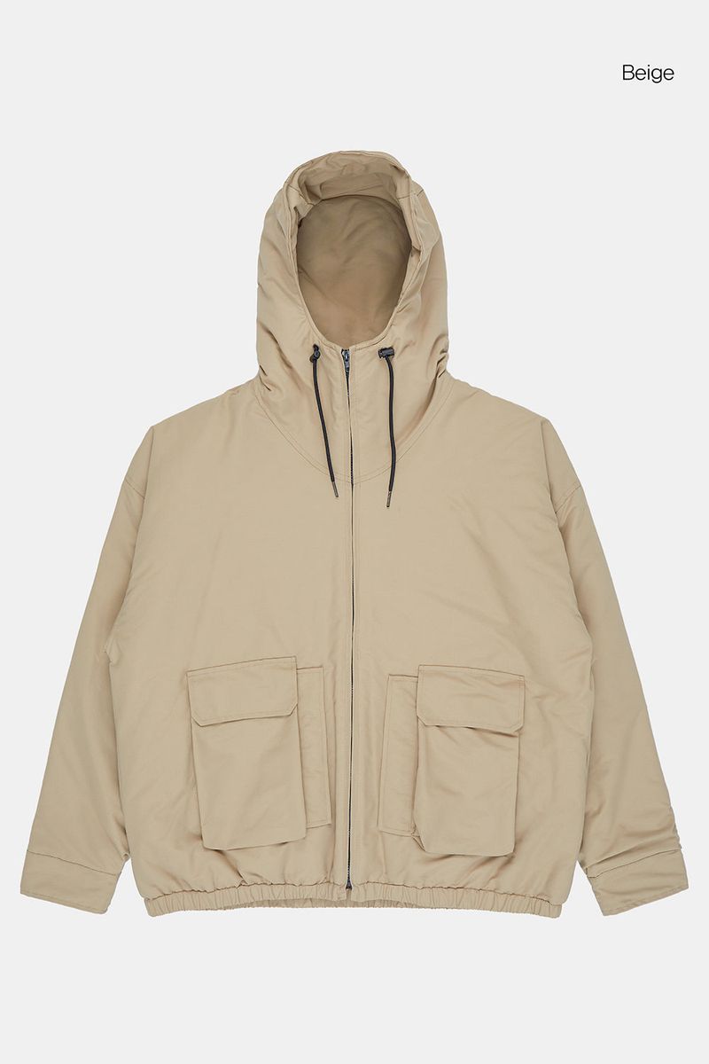 Summit hooded over padded jumper