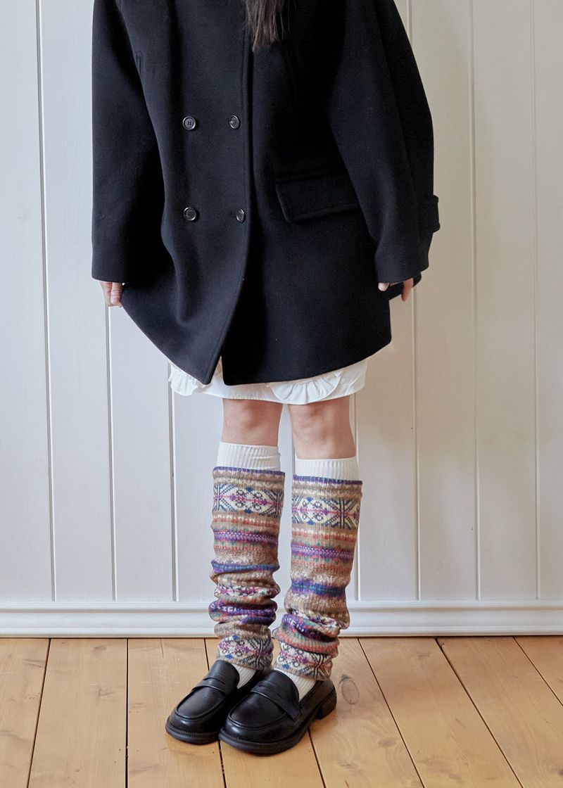 Nordic Knee Socks - Beige