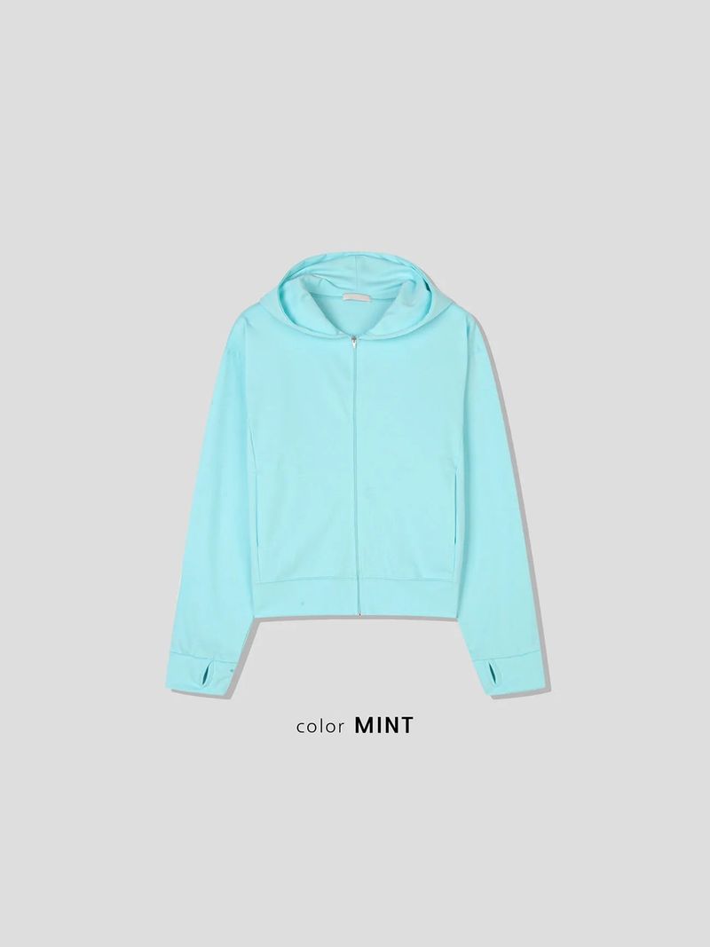 Work Single Zip Hoodie