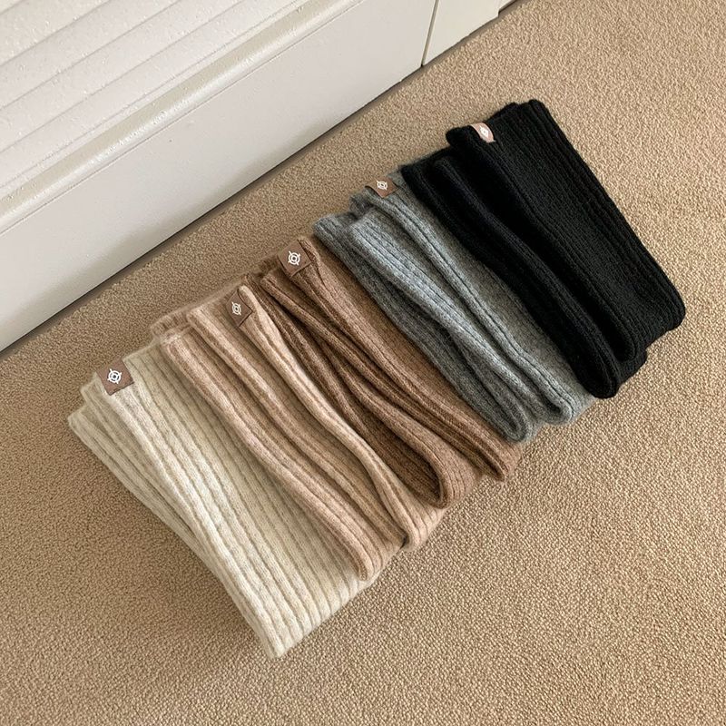 [5color/hot item] Cereal wool leg ribbed warmer