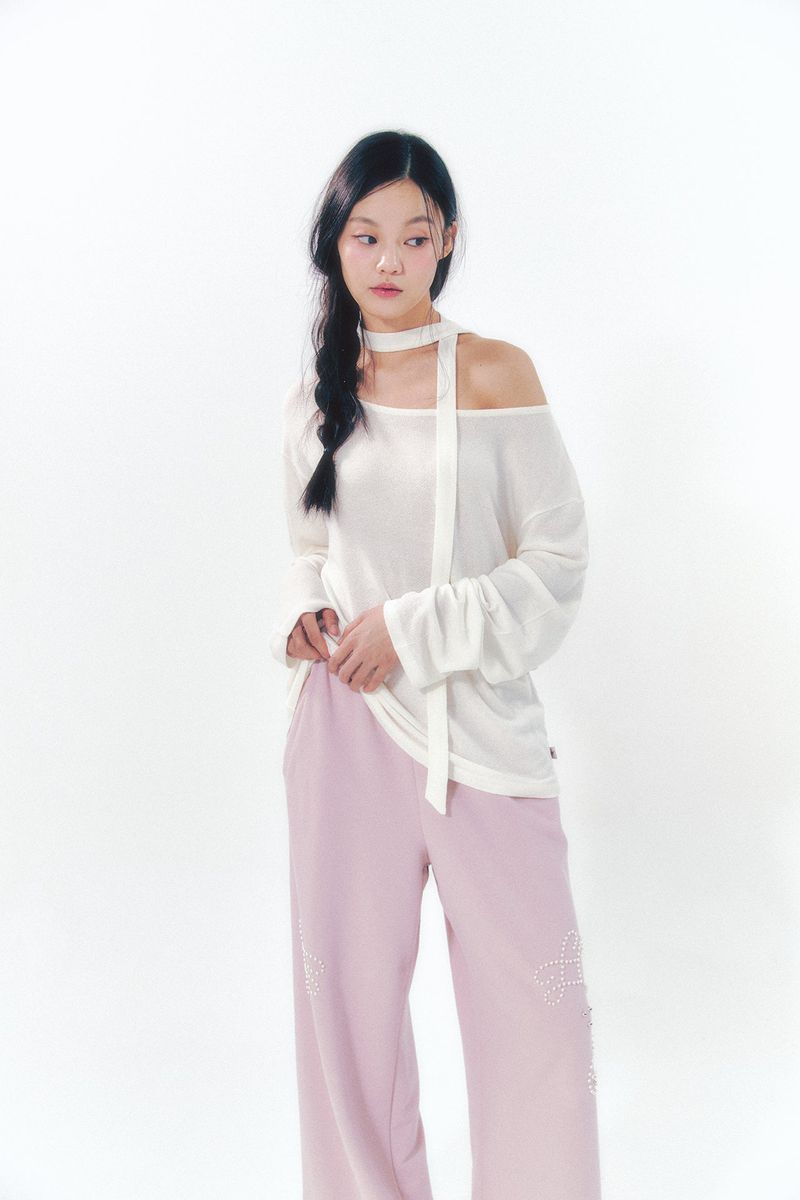 Pearl Track Pants Pink