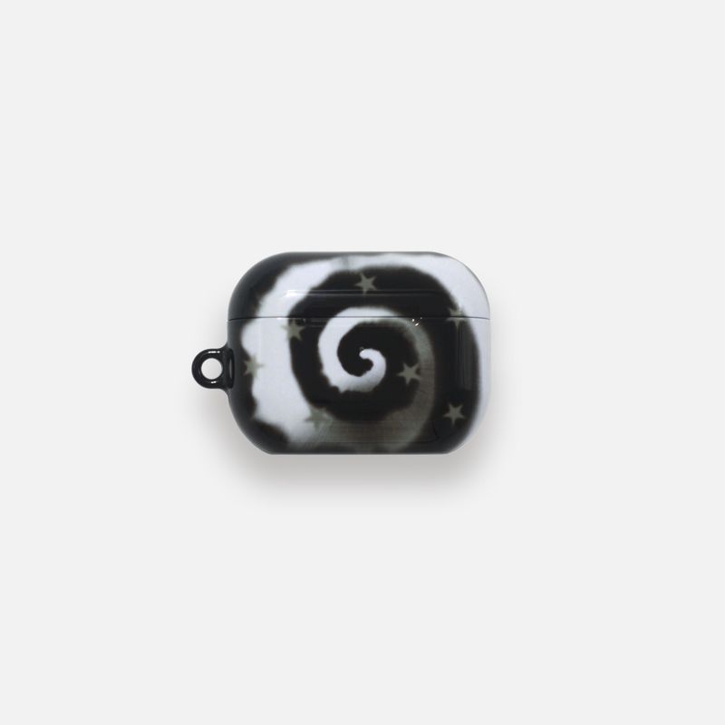 sunvase service(サンベースサービス)の「HYPNOTIC STAR CASE_BLACK (airpods)(Smartphone Accessories)」