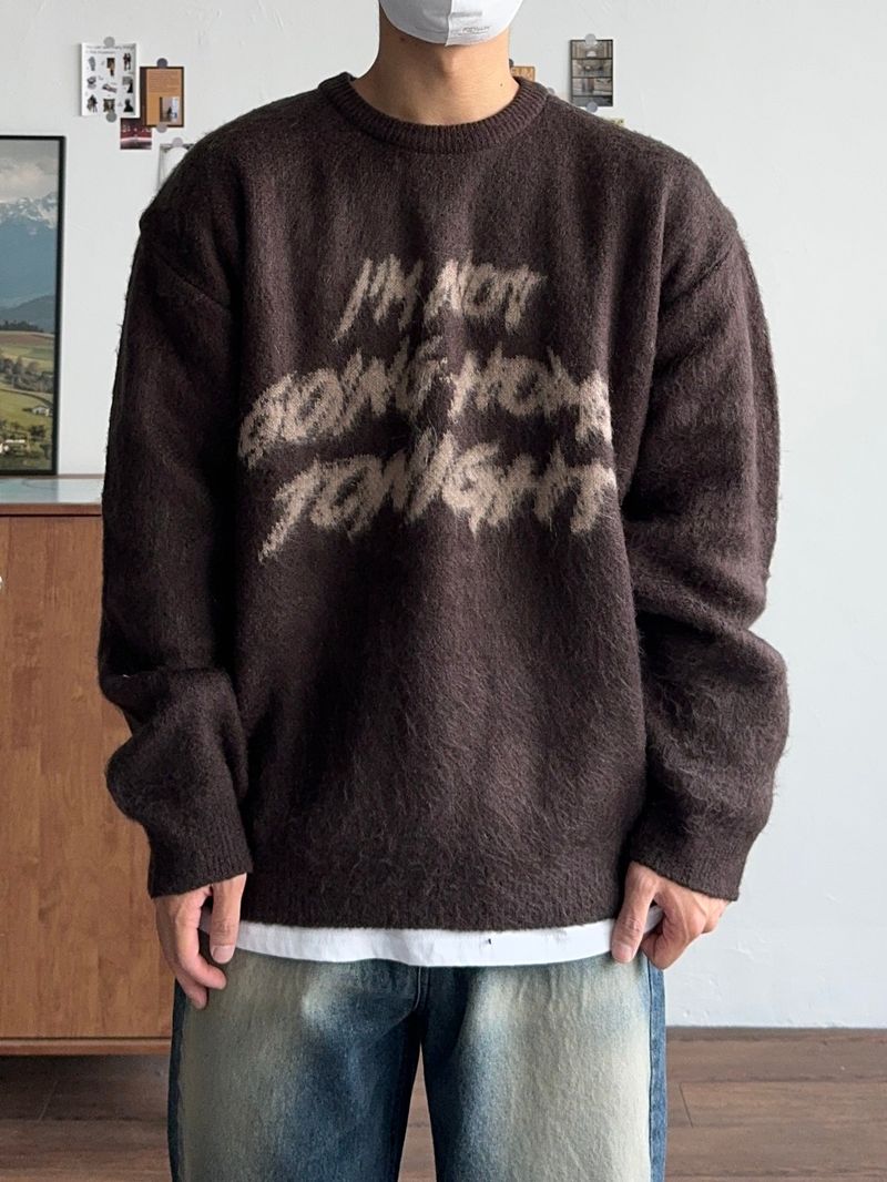 GROOM(グルーム)の「Brush tonight knit (5color)(Tops)」