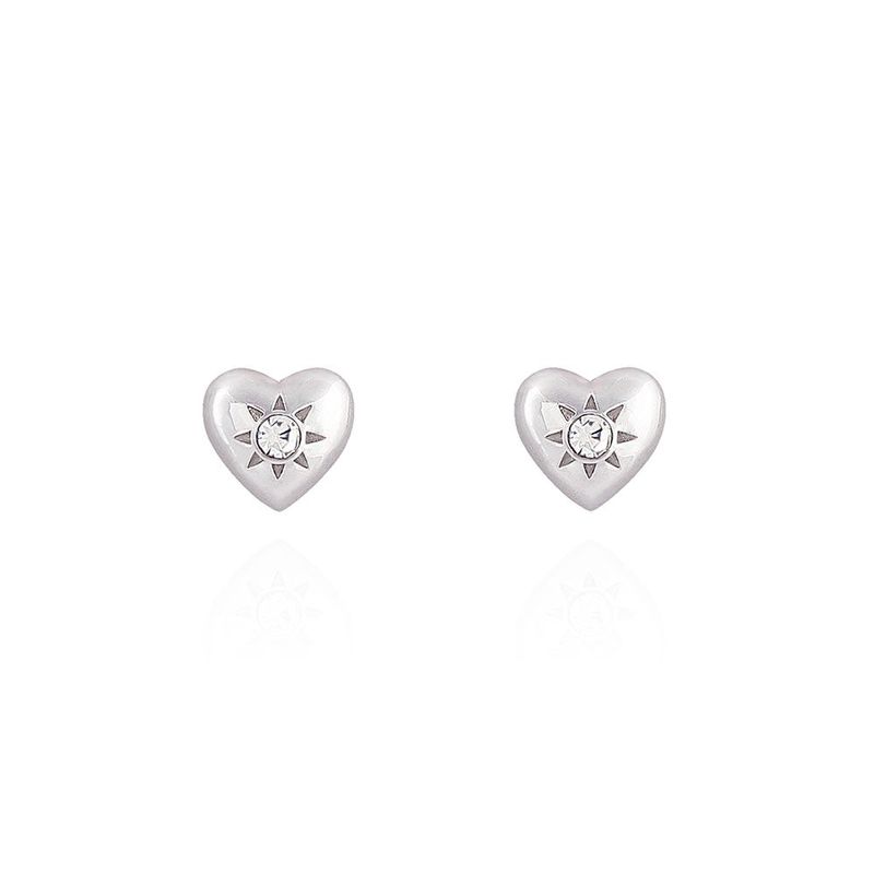 Baby heart earring