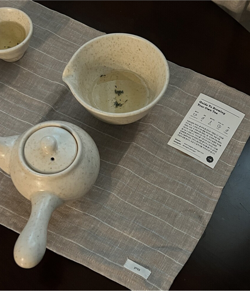 POTTERY LINEN KITCHEN CLOTH