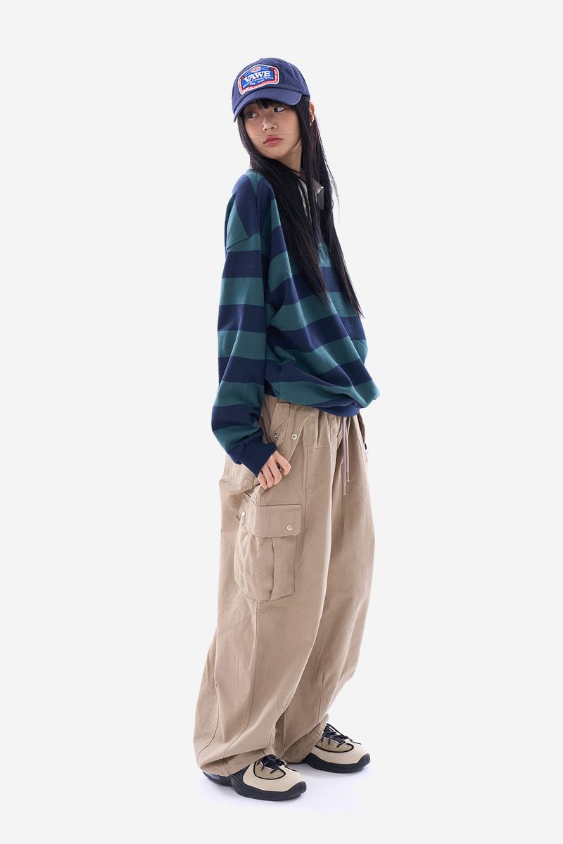 Raucohouse(ラウコハウス)の「バクラババンディングワイドカーゴパンツ(パンツ)」