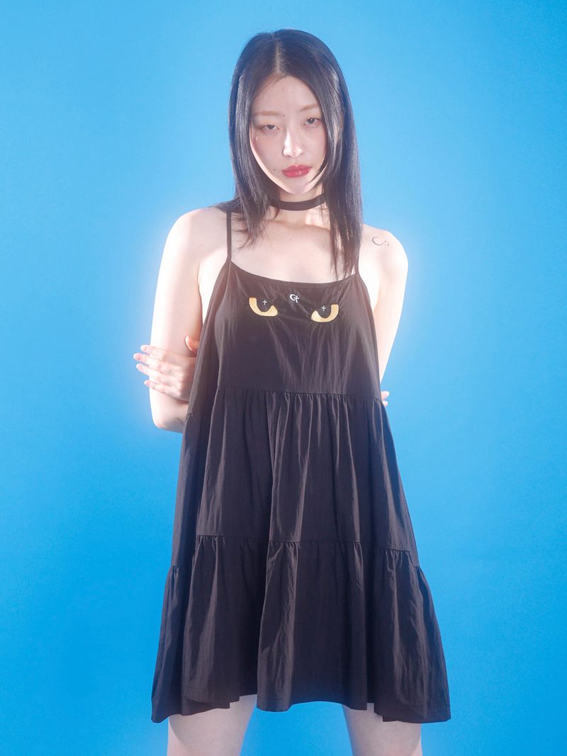 0 6 cat tiered dress