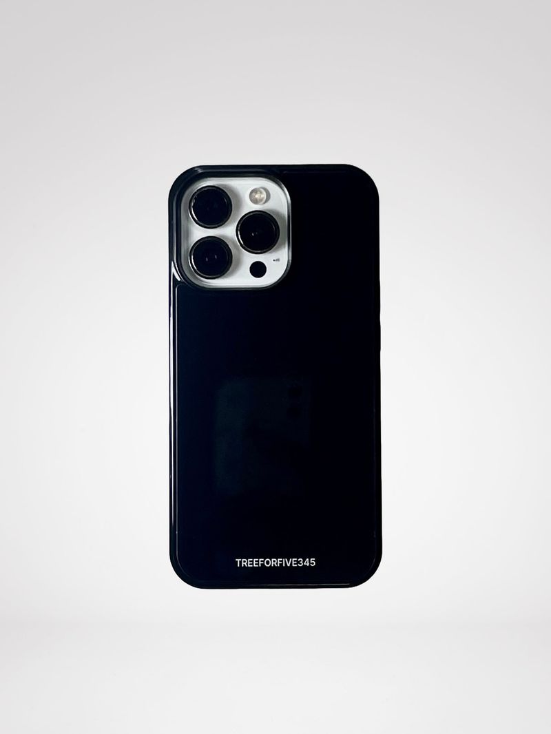 TREEFORFIVE345（ツリーフォーファイブ345）の「[SIMPLE] BLACK Glass Bumper Case / TREEFORFIVE345（Smartphone Accessories）」