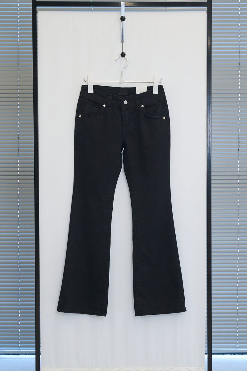 PICKY SOCIETY（ピッキー ソサイアティー）の「529 ブーツカットデニムパンツ (Black/3size)（パンツ）」