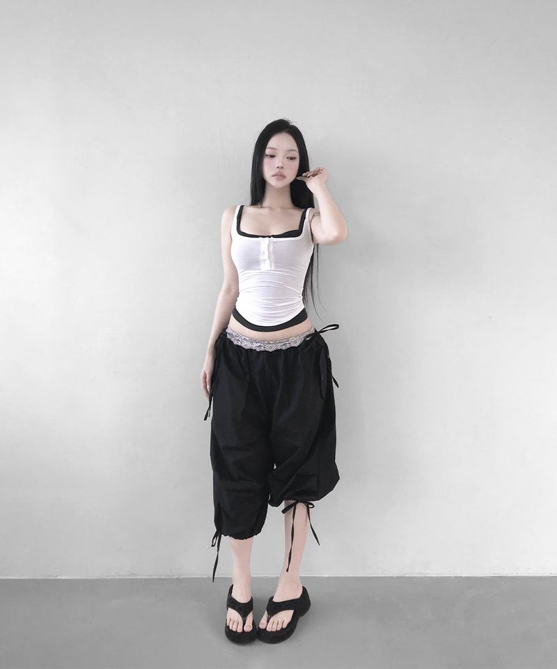 cargo ribbon capri pt (3colors)