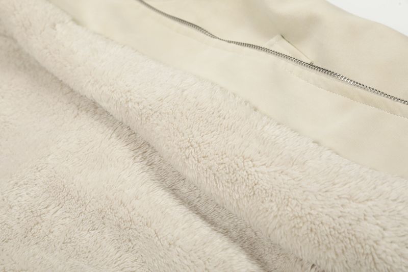 Reind Fur Detail Suede Jacket