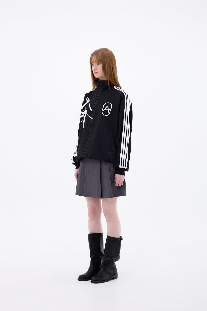 MOON NIGHT PLEATS SKIRT / CHARCOAL