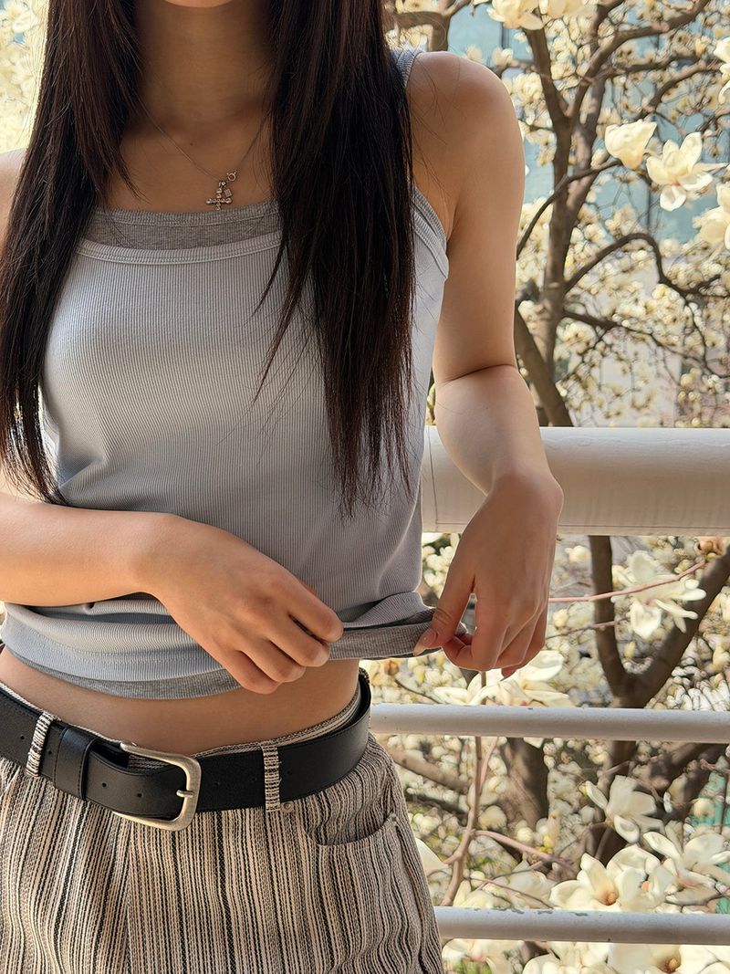 Basic golgi sleeveless(8color)