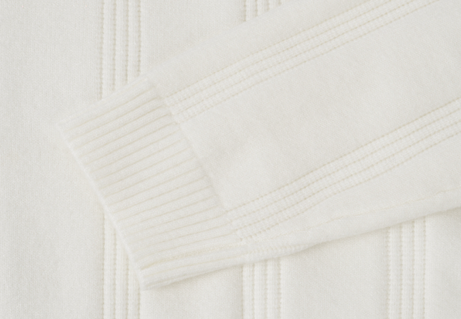 Look Estee Daily Ribbed Modal Henry Neck Knit