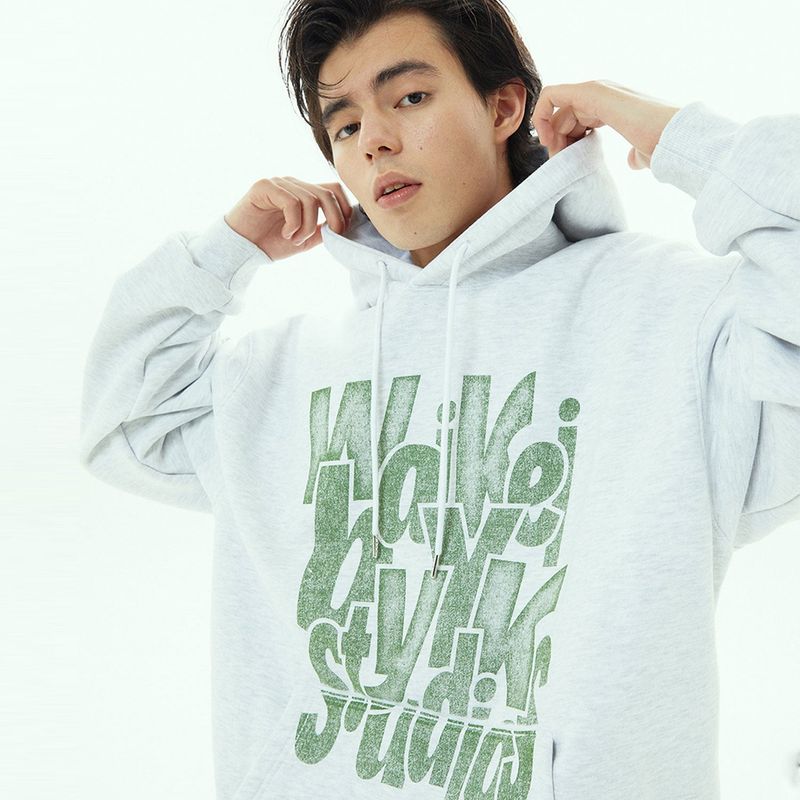 WaiKei(ワイケイ)の「Logo typography hood(Tops)」