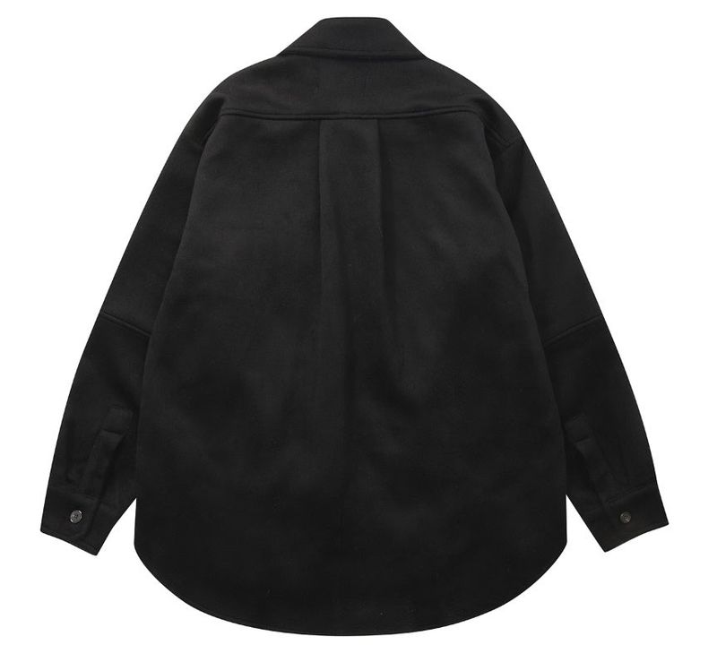 Loosefit Short Wool Mac Coat_2color