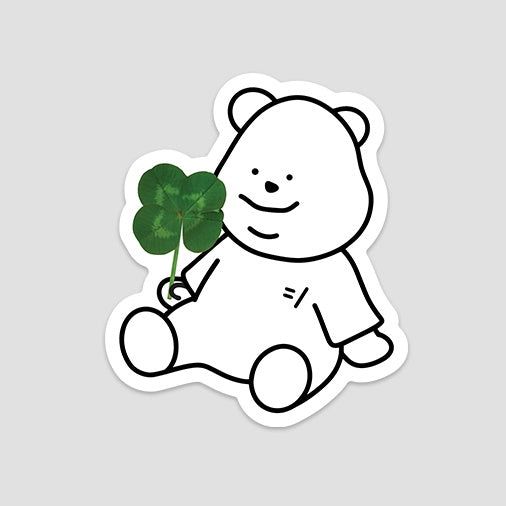 TUTEOGI Good Luck (removable Sticker) (5piece)