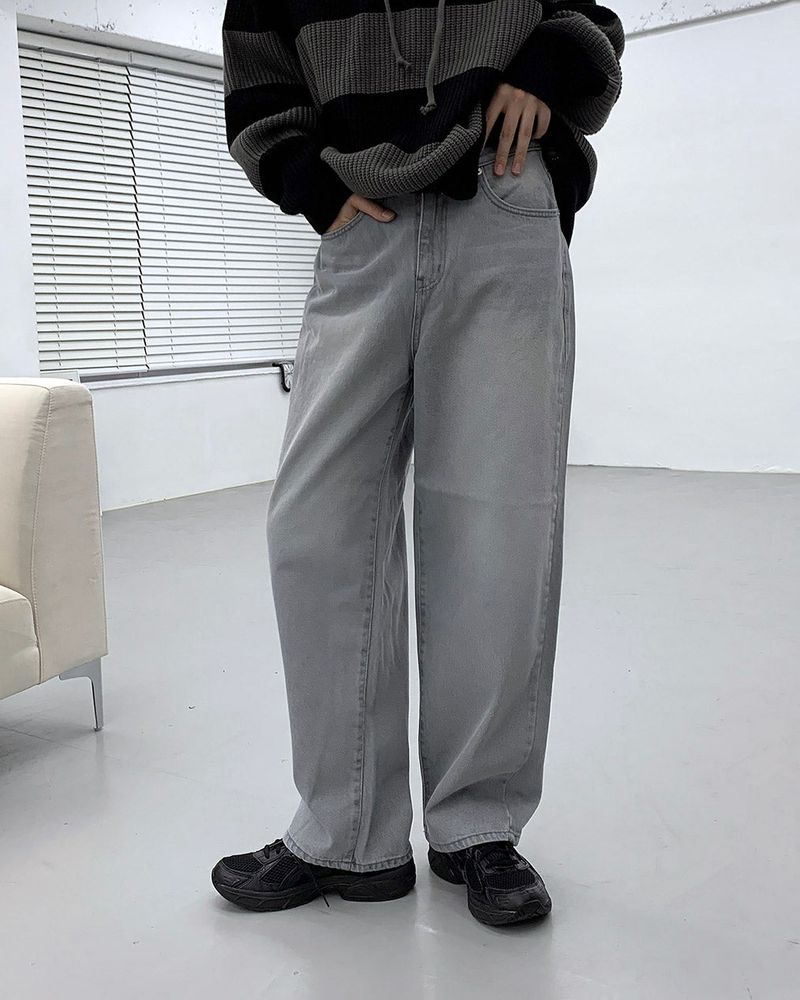 COZINESS（コジネス）の「TR2422 Gray Over Wide Denim（Pants）」