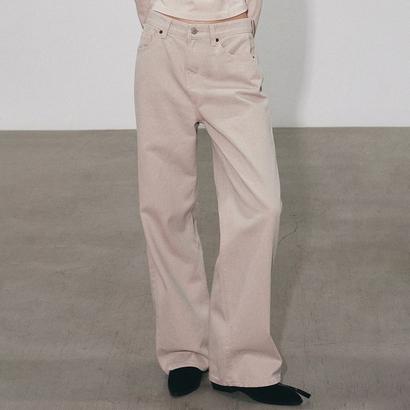 NICK&NICOLE（ニック＆ニコール）の「STRAIGHT CLASSIC PANTS_CREAM（Pants）」